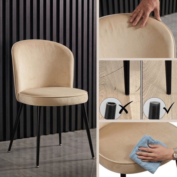 Nicolas-tuoli beige