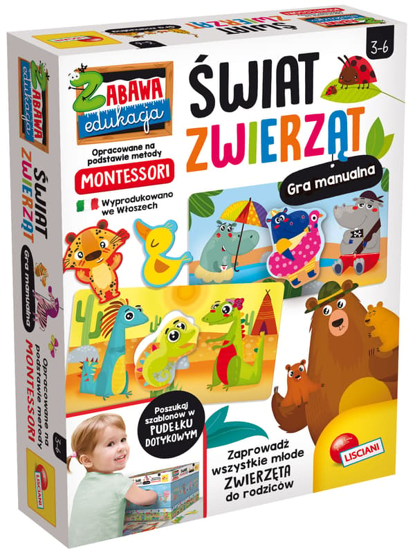 LISCIANI MONTESSORI ANIAL WORLD 3991