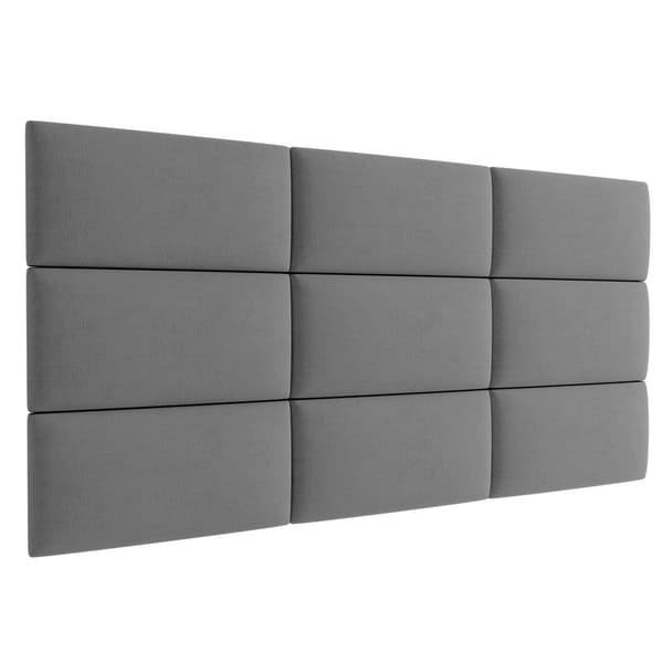 Polstret panel 60x20 Magic Velvet 2241 (Grå)