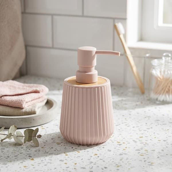 Roza blush sæbedispenser