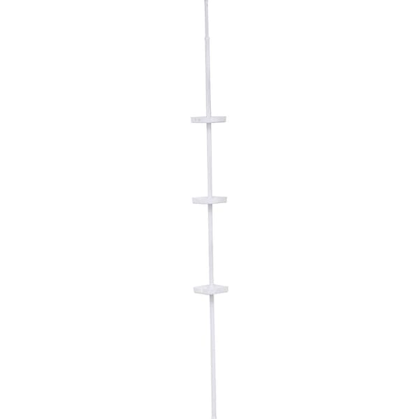 Teleskopisk badeværelseshylde maks. 250 cm