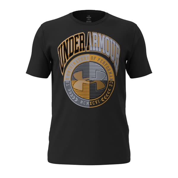 Under Armour M Varsity Crest SS Herre T-shirt L