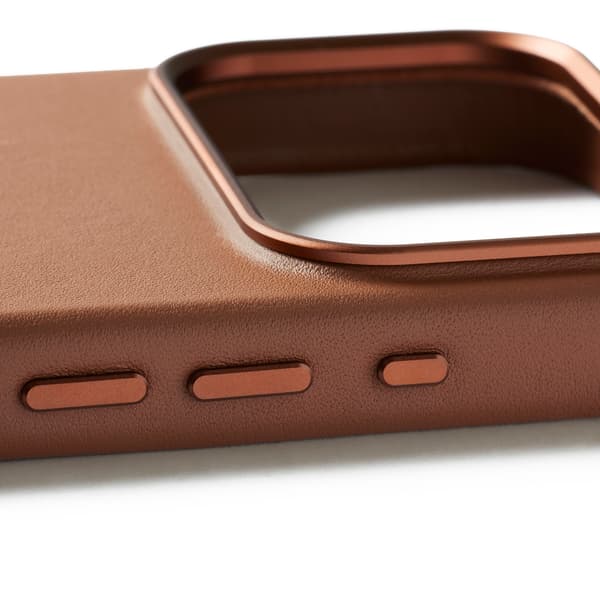 MUJJO iPhone 17 Pro Læderetui Brun
