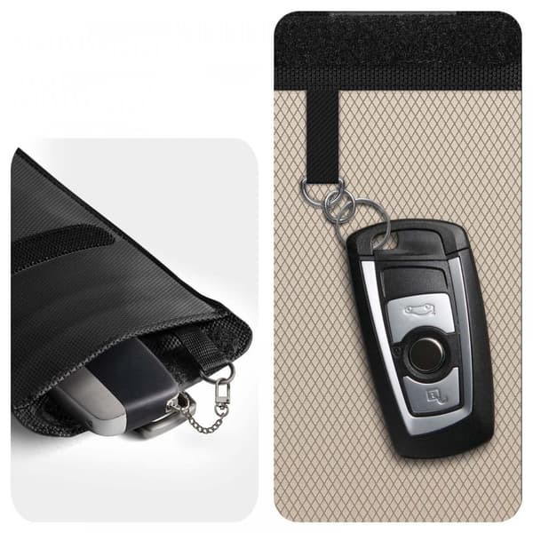 Spigen Klasden Keyless Faraday RFID Shield-skal, svart