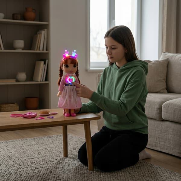 ANNA FROST SINGING LIGHT STOR DUKKEGAVE TIL BØRN