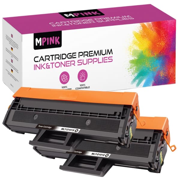 2x Toner til Samsung GP-S101S X2 Sort