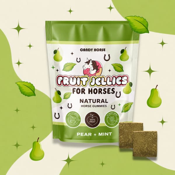 Candy Horse Fruit Jellies - Päron + Mynta