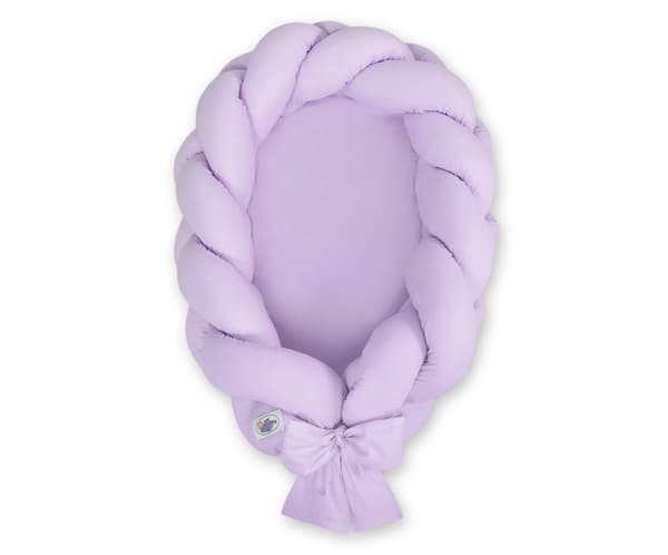 2-in-1 punottu vauvan kotelo - violetti