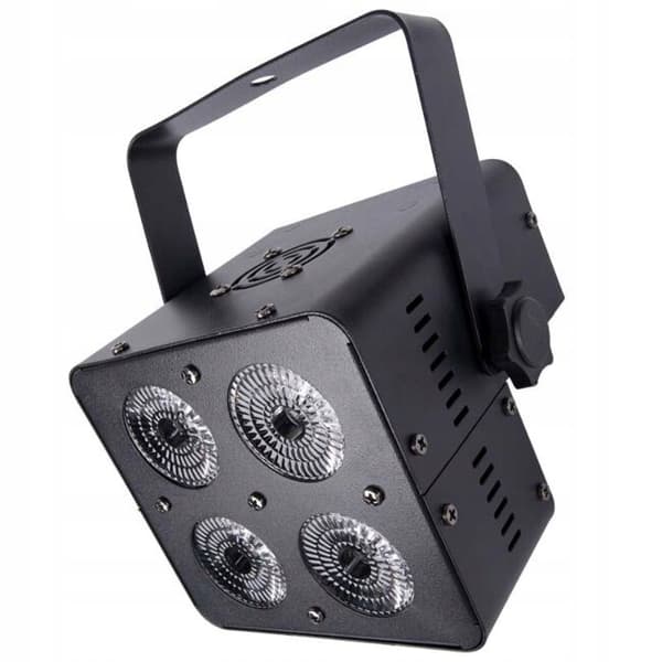 LIGHT4ME quadro PAR 4x15W rgbw LED scenespotlight