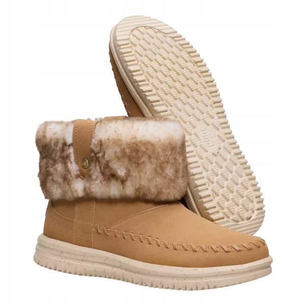 Hey Dude Classic Camden Cuff Cozy 42 Cognac