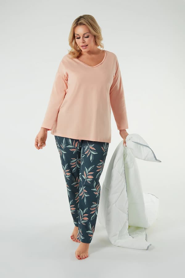 Julietta dampyjamas långärmad, långbyxor M