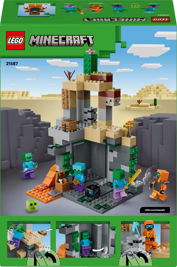LEGO Minecraft Zombie Dungeon 284 dele (21587)