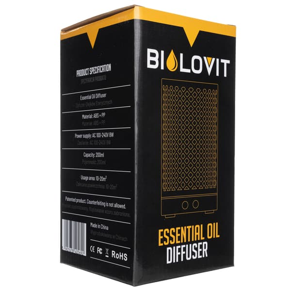Bilovit ultraljudsdiffusor för eteriska oljor
