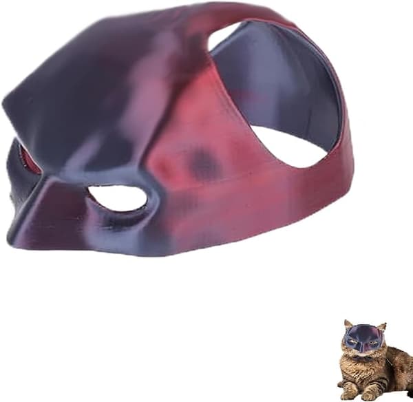 Batcat Batman-mask för katt-fladdermusdräkt