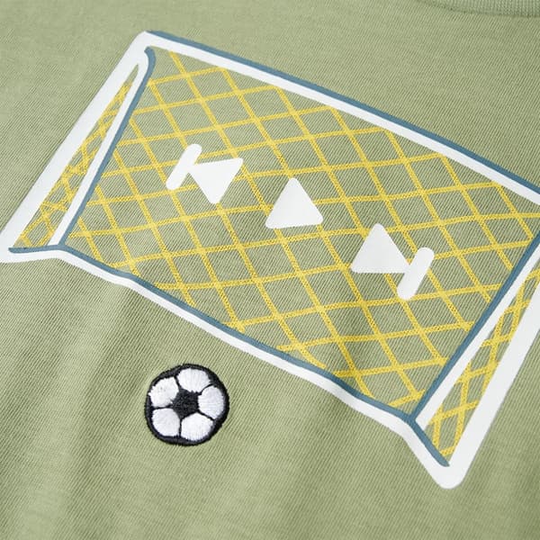 Børne-T-shirt, lys khaki, 116