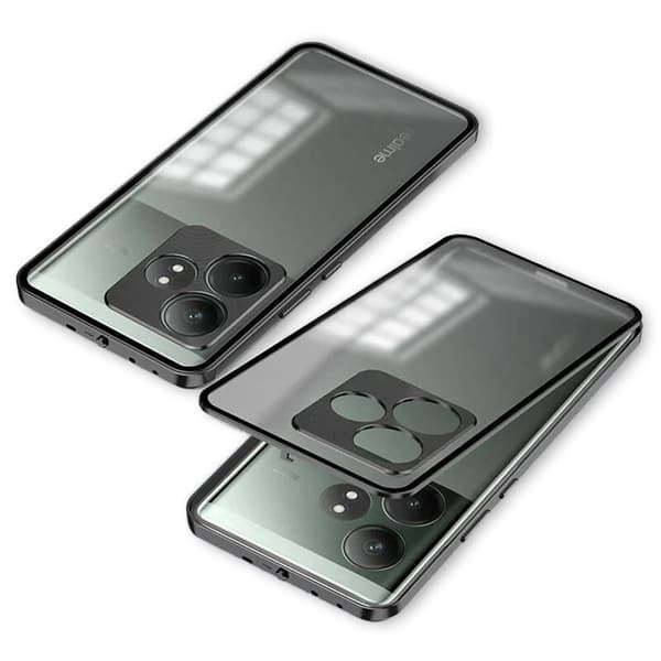Fodral för Realme GT 6 / 6T, Ramfodral, svart