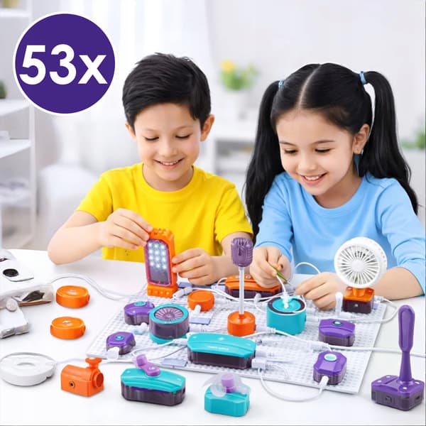 Opetuspakkaus Little Electronics 53 osaa / 150 koetta Z3398