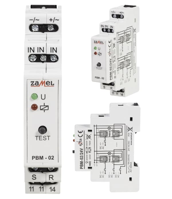 Bistabilt relæ 24V PBM-02/24V