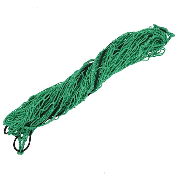 vidaXL Trailernet med elastisk reb grøn 5x3 m PP