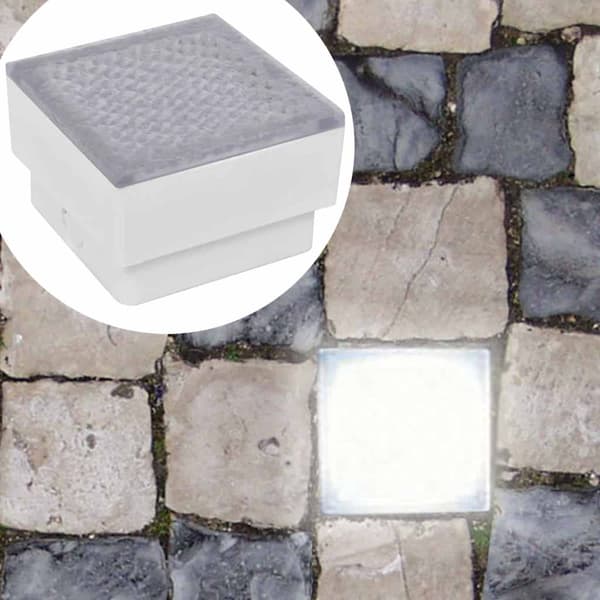 2 LED-ramplampor 100 x 100 x 68 mm