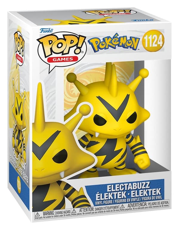 Funko POP Pokémon 1124 Electabuzz skönhetsfigur