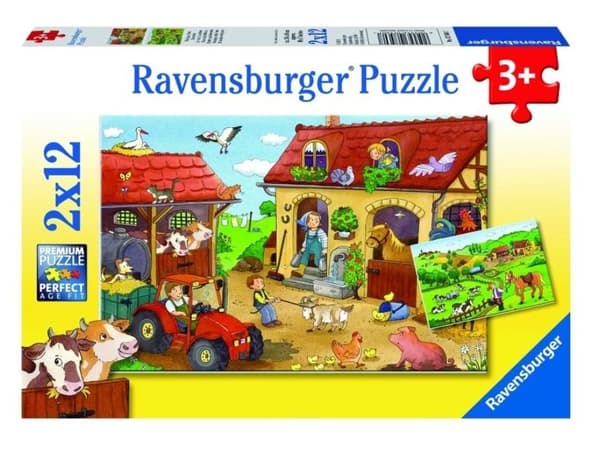2x12 Puzzle Maalaiselämää