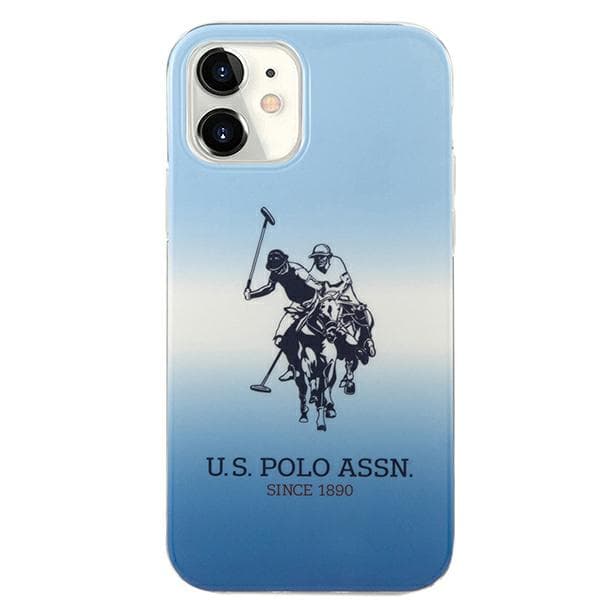 US Polo Gradient Collection-skal till iPhone 12 mini blått