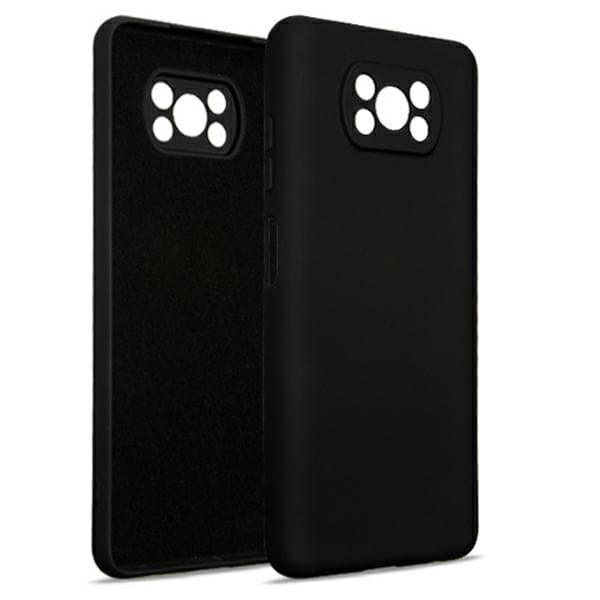 Beline Silikone Etui til Xiaomi Poco X3 Pro Sort