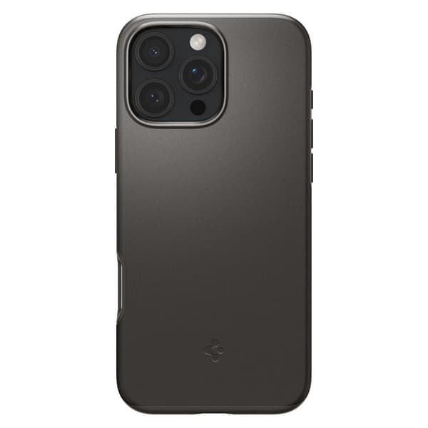 Spigen Thin Fit Mag-etui til MagSafe til iPhone 16 Pro Max, stål