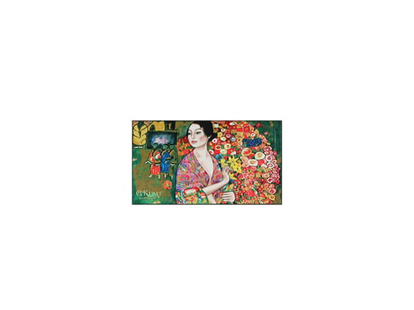 Carmani, set med 5 magneter - Gustav Klimt
