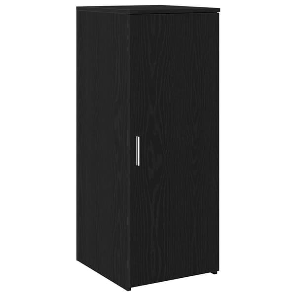 vidaXL skab, sort, 40x45x103,5 cm, træbaseret materiale