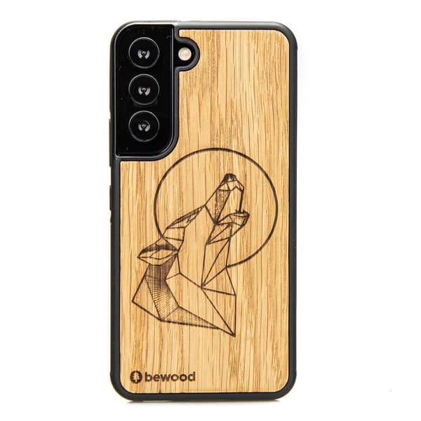 Træcover til Samsung Galaxy S22 WOLF OAK