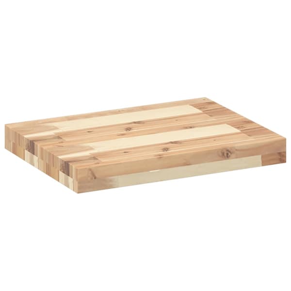 vidaXL bordplade 60x30x4 cm rektangulær massiv akacietræ