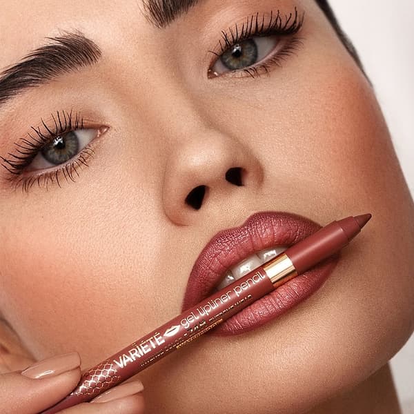 Eveline Variete Gel Lip Liner 02 Rosa Vattenfast Matt