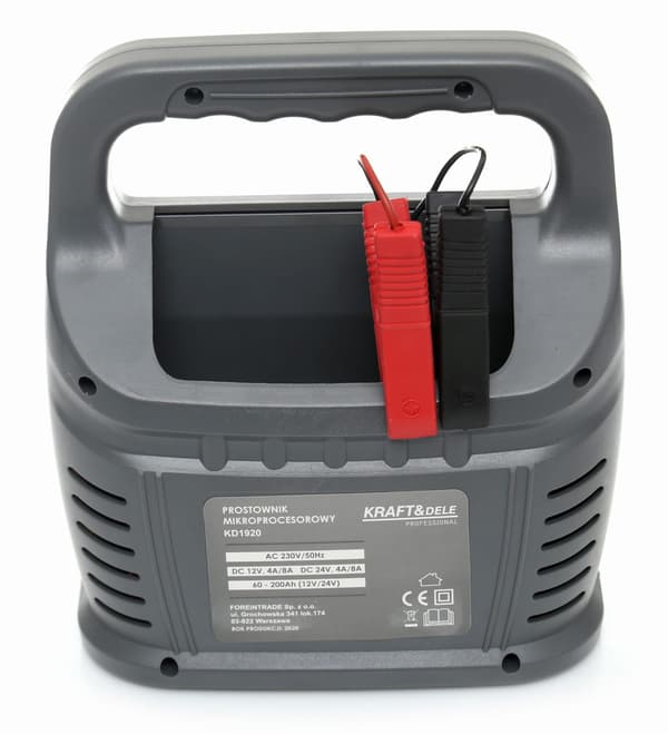 mikroprocessor-ensretter 12V/24V 60-200Ah KD1920