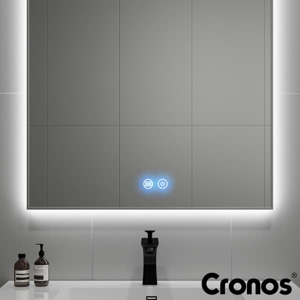 Cronos uppvärmd spegel rektangulär 60x80cm