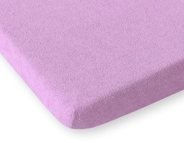 Frottélakan för spjälsäng 120x60cm - lila