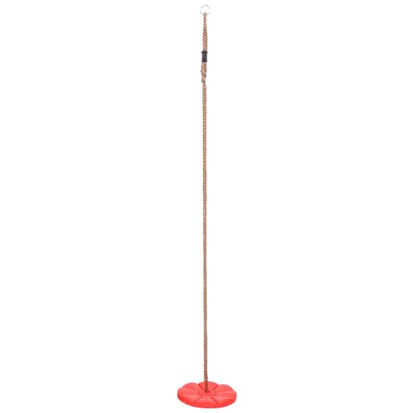 vidaXL Skivgunga, 200 cm, Röd