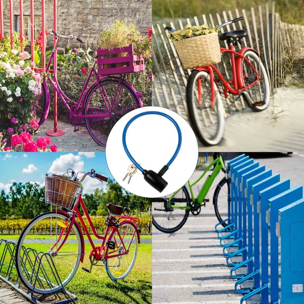 CYKELLÅS CYKELLÅS VAJRLÅSNYCKEL 100 CM