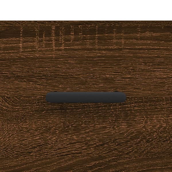 vidaXL sofabord brunt egetræ 90x50x40 cm