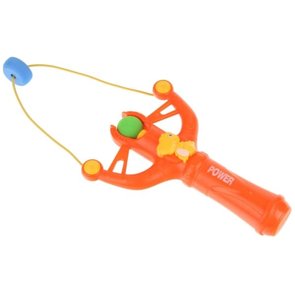 Slangebøsse med blød kuglekaster - Orange