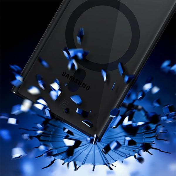 3mk Satin Armor-cover MagSafe til Galaxy S23 5G, sort