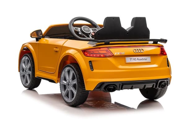 Audi TT RS gul batteridriven bil