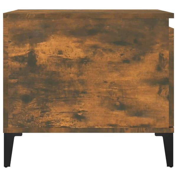 vidaXL sofabord røget eg 100x50x45 cm