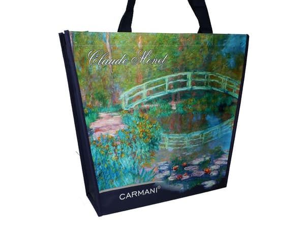 Trapez-taske - C. Monet, collage (CARMANI)