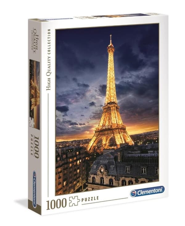 Puzzle 1000 HQ Eiffel-torni