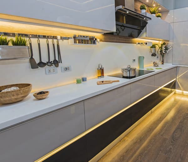 Kanlux LED-strimmel 3m strømforsyningsafbryder neutral
