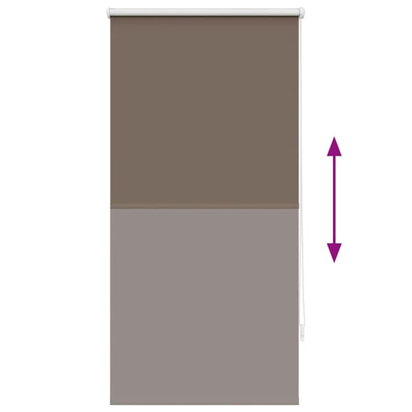 Solskydd 60 x 120 cm Kaffe