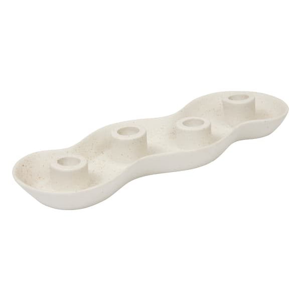 Ljusstake för 4 ljus, vit Cheri