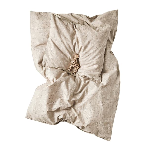 LEANDER - Meadow barnsängkläder, 100x140 cm, beige